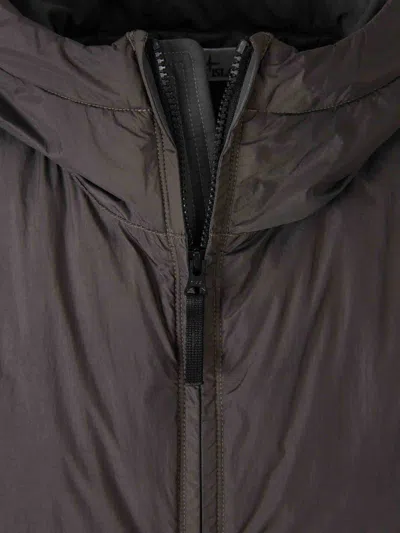 Stone Island Technical Padded Jacket In Green