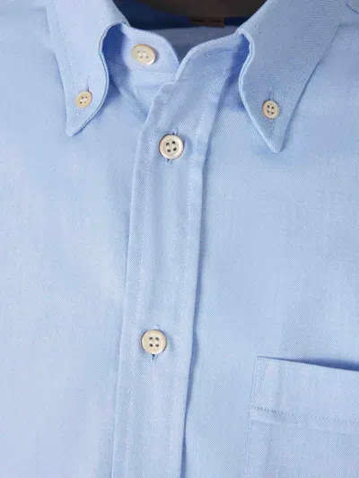 Valentino "vlogo Signature" Shirt In Blue