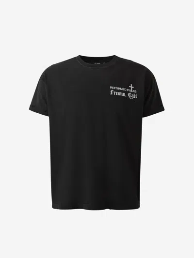 Willy Chavarria Printed T-shirt In Black