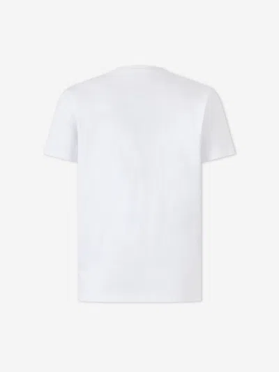 Dsquared2 Logo Printed Crewneck T-shirt In White