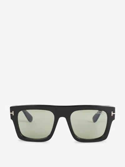 Tom Ford Fausto 53mm Square Sunglasses In Black