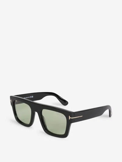 Tom Ford Fausto 53mm Square Sunglasses In Black