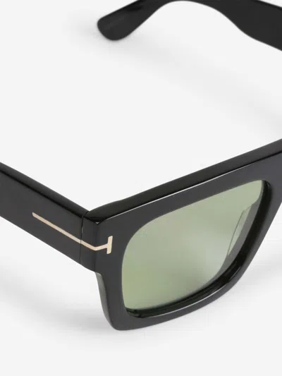 Tom Ford Fausto 53mm Square Sunglasses In Black