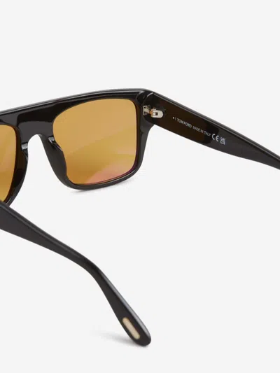 Tom Ford Rectangular Sunglasses In Black