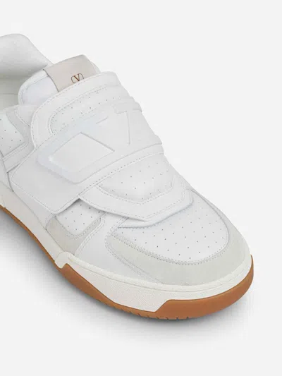 Valentino Sneaker Low Top Joie De Jouer White In White
