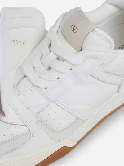 Valentino Sneaker Low Top Joie De Jouer White In White