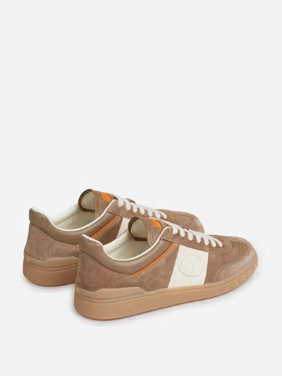 Valentino Upvillage Low-top Sneakers In Brown