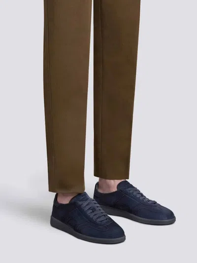 Santoni Dbs Oly Low-top Sneakers In Blue