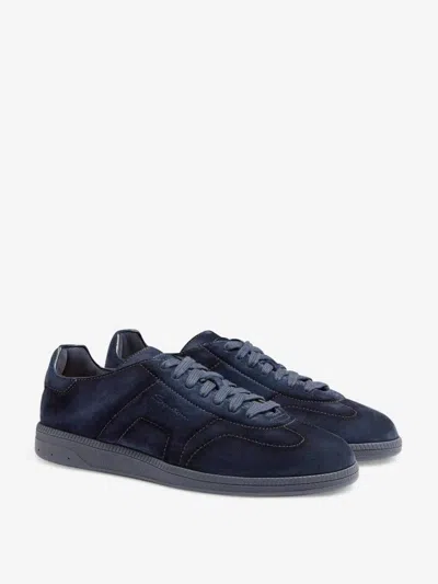 Santoni Dbs Oly Low-top Sneakers In Blue