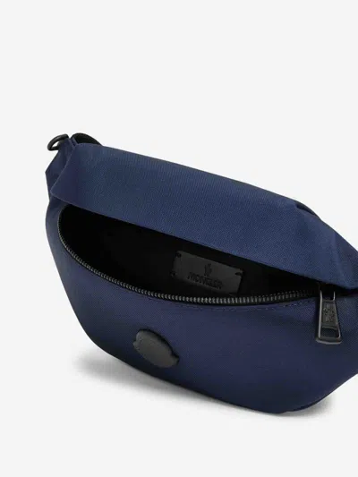 Moncler Durance Small Nylon Belt Bag In Blue