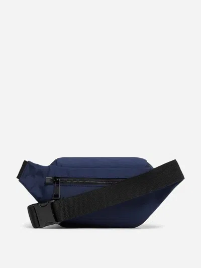 Moncler Durance Small Nylon Belt Bag In Blue