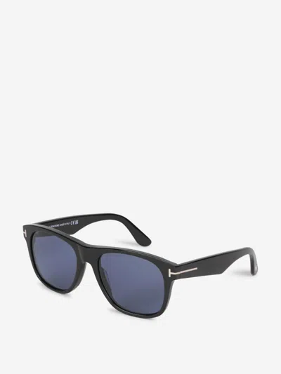 Tom Ford Rectangular Sunglasses In Blue