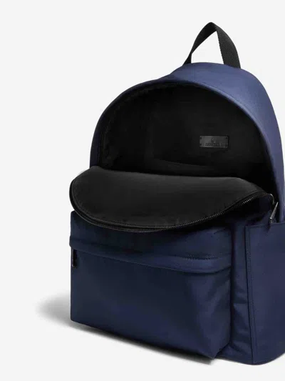Moncler Men New Pierrick Nylon Backpack In Blue