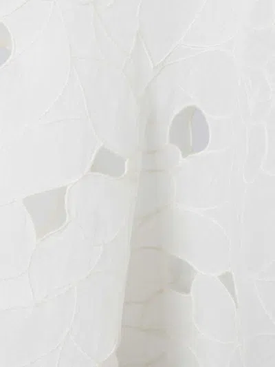 Ulla Johnson Ali Cutout Embroidered Cotton-voile Top In White