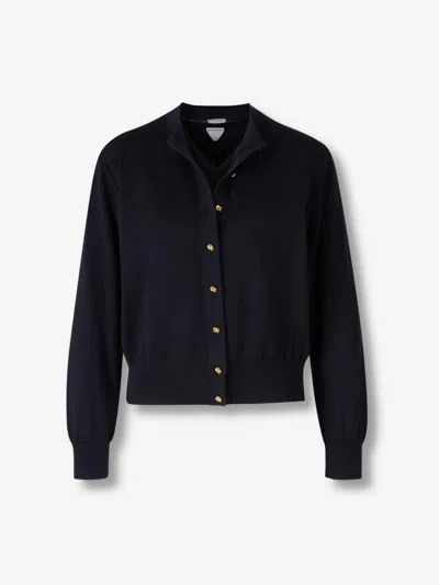 Bottega Veneta Cardigan Vest Pack In Black
