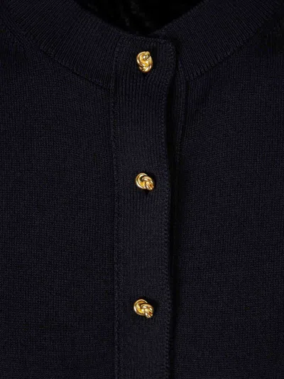 Bottega Veneta Cardigan Vest Pack In Black