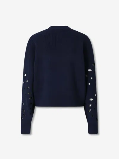 Ulla Johnson Vanessa Pullover In Midnight In Blue