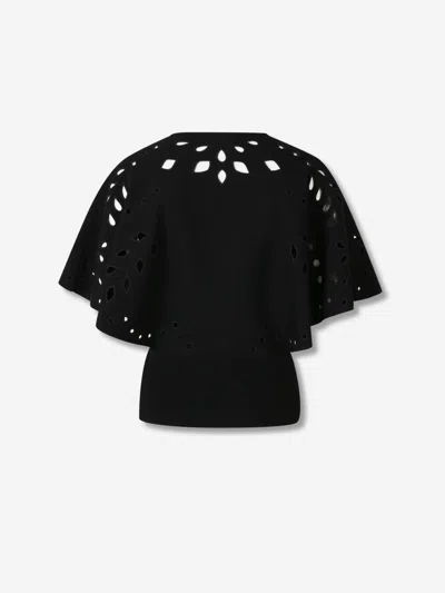 Ulla Johnson Josie Knit Top In Black