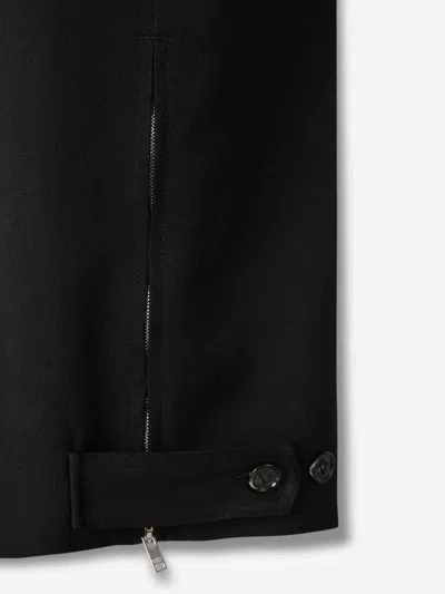 Bottega Veneta Wool Dress Trousers In Black