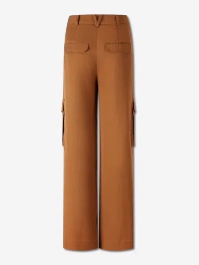 Veronica Beard Saul Cargo Pants Whisky In Brown