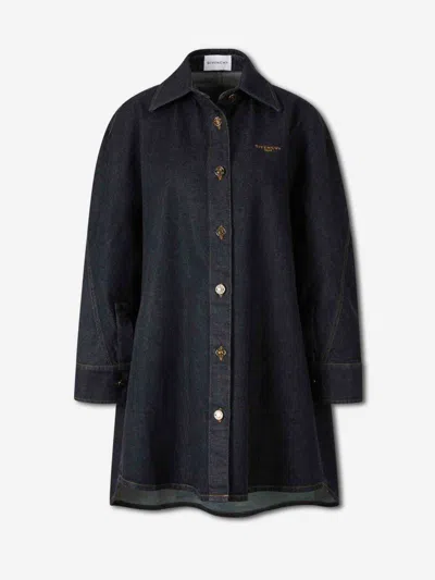 Givenchy Denim Jacket In Blue