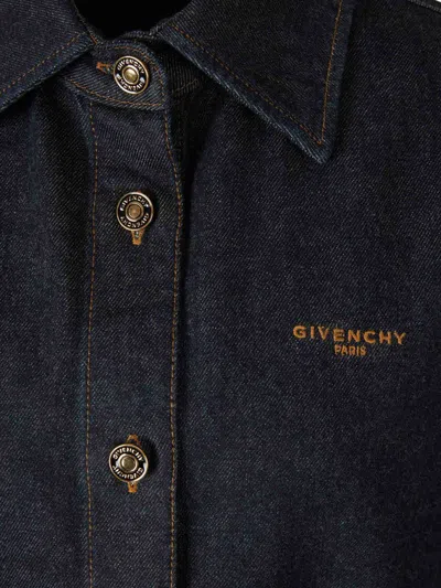 Givenchy Denim Jacket In Blue