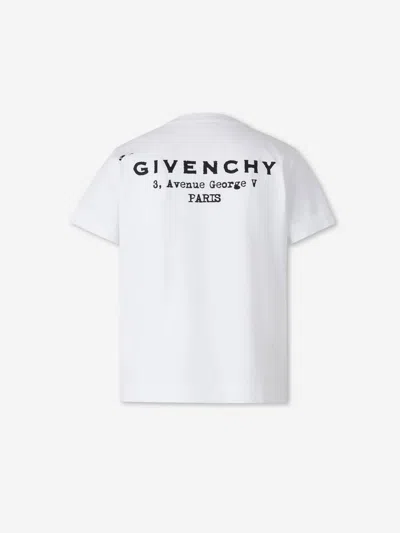 Givenchy Logo Short-sleeved T-shirt In White
