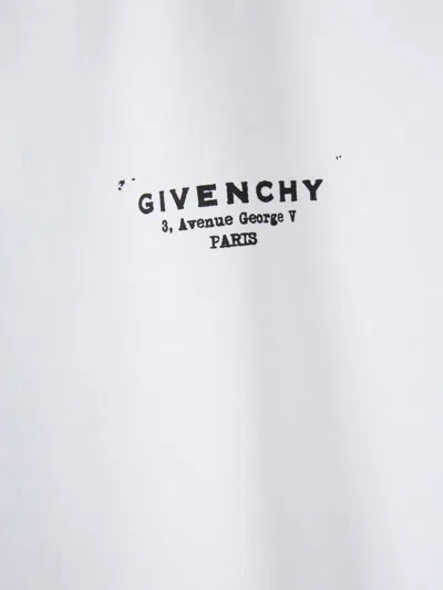 Givenchy Logo Short-sleeved T-shirt In White