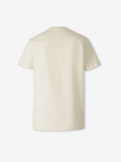 Moncler Cotton T-shirt In White