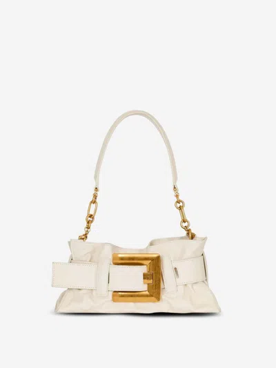 Balmain Anthem Mini Bag In White