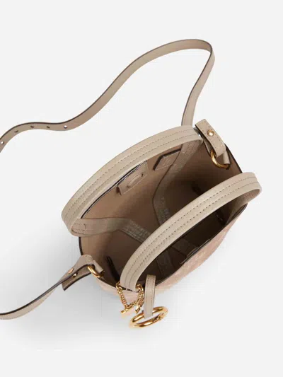 Chloé Spin Mini Tote Bag In Brown