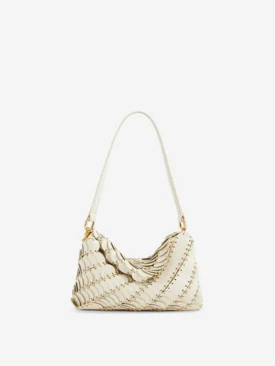 Rabanne Paco Shoulder Bag In White