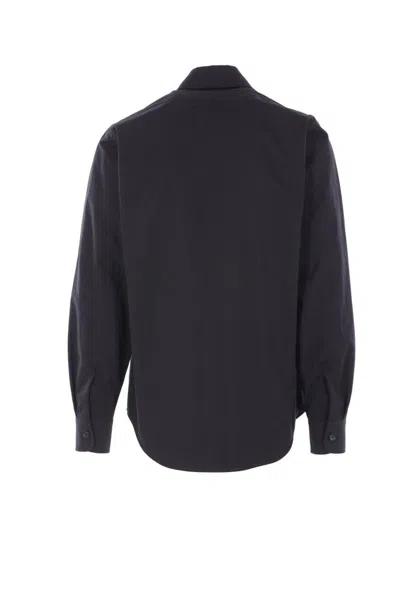 Alexander Mcqueen Mcqueen T-bar Harness Utility Button-up Shirt In Black
