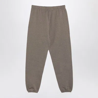 Fear Of God Essential Jogging Pants With Logo In Neutral