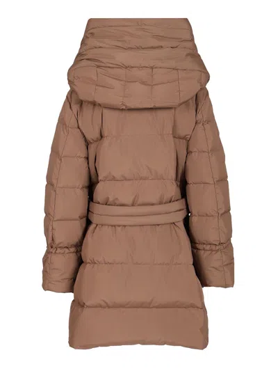 Moorer Osiride-stp Coats Rose In Brown