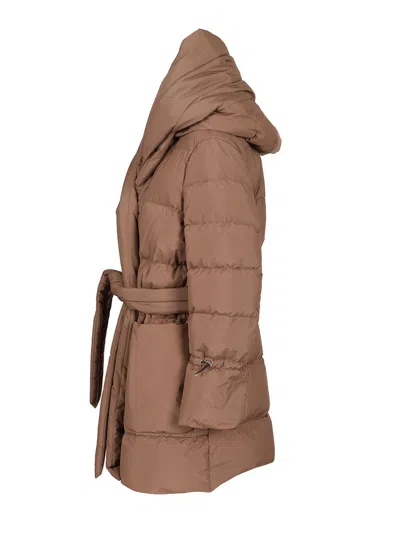 Moorer Osiride-stp Coats Rose In Brown