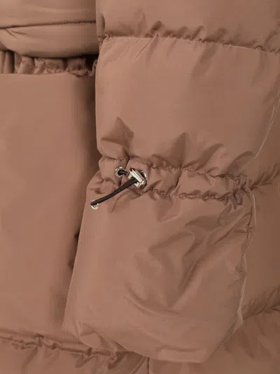 Moorer Osiride-stp Coats Rose In Brown