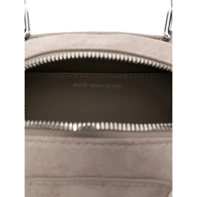 Self-portrait Self Portrait Women Suede Mini Shoulder Bag