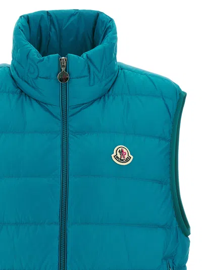 Moncler Rocoque Padded Bodywarmer In Blue