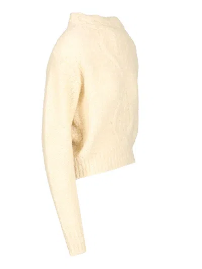 Isabel Marant Romane-gb Sweater Knitwear Brown In Neutral