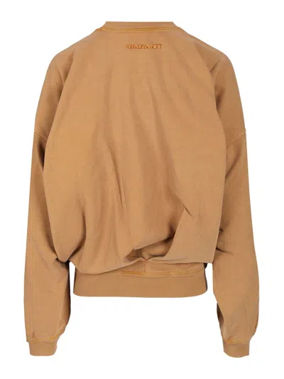 Isabel Marant Étoile Sauria-gb Sweatshirts Brown In Brown