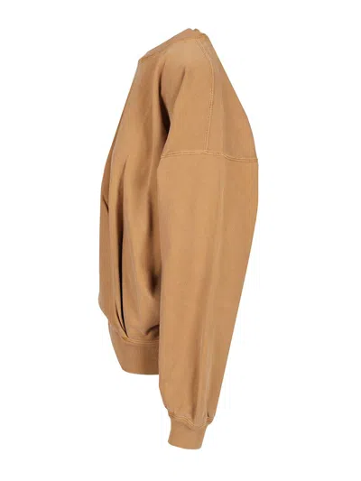 Isabel Marant Étoile Sauria-gb Sweatshirts Brown In Brown