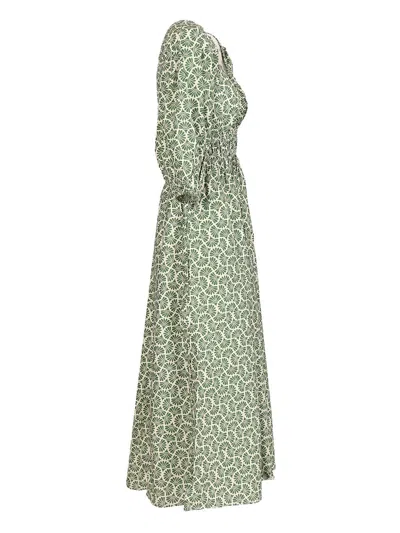 Matteau Organic Cotton Printed Midi Dress