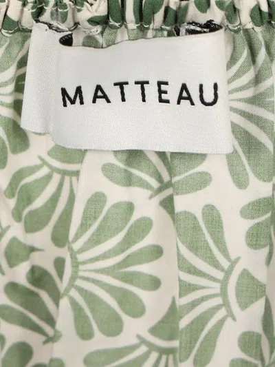 Matteau Organic Cotton Printed Midi Dress