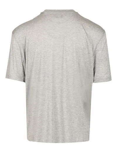 Ami Alexandre Mattiussi Ami Paris T-shirt In Gray