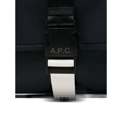 Apc A.p.c. Blue Backpacks Men