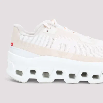 On Dew Ivory White Textile Cloudmster Void Sneakers