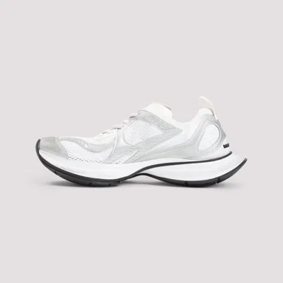 Balenciaga White And Silver Sneaker Circuit