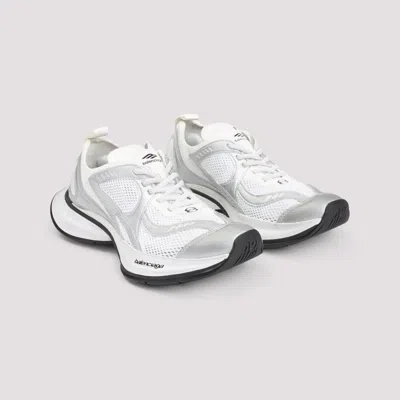 Balenciaga White And Silver Sneaker Circuit