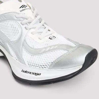 Balenciaga White And Silver Sneaker Circuit